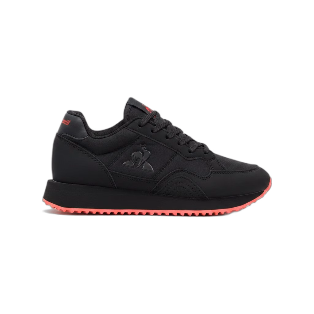 Lecoq negra suela naranja 