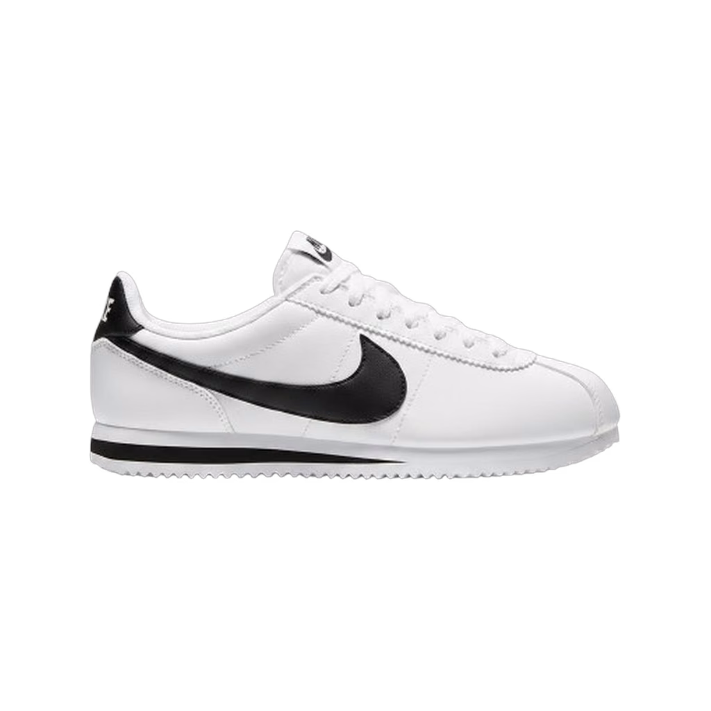Nike Cortez blanca chulo negro 