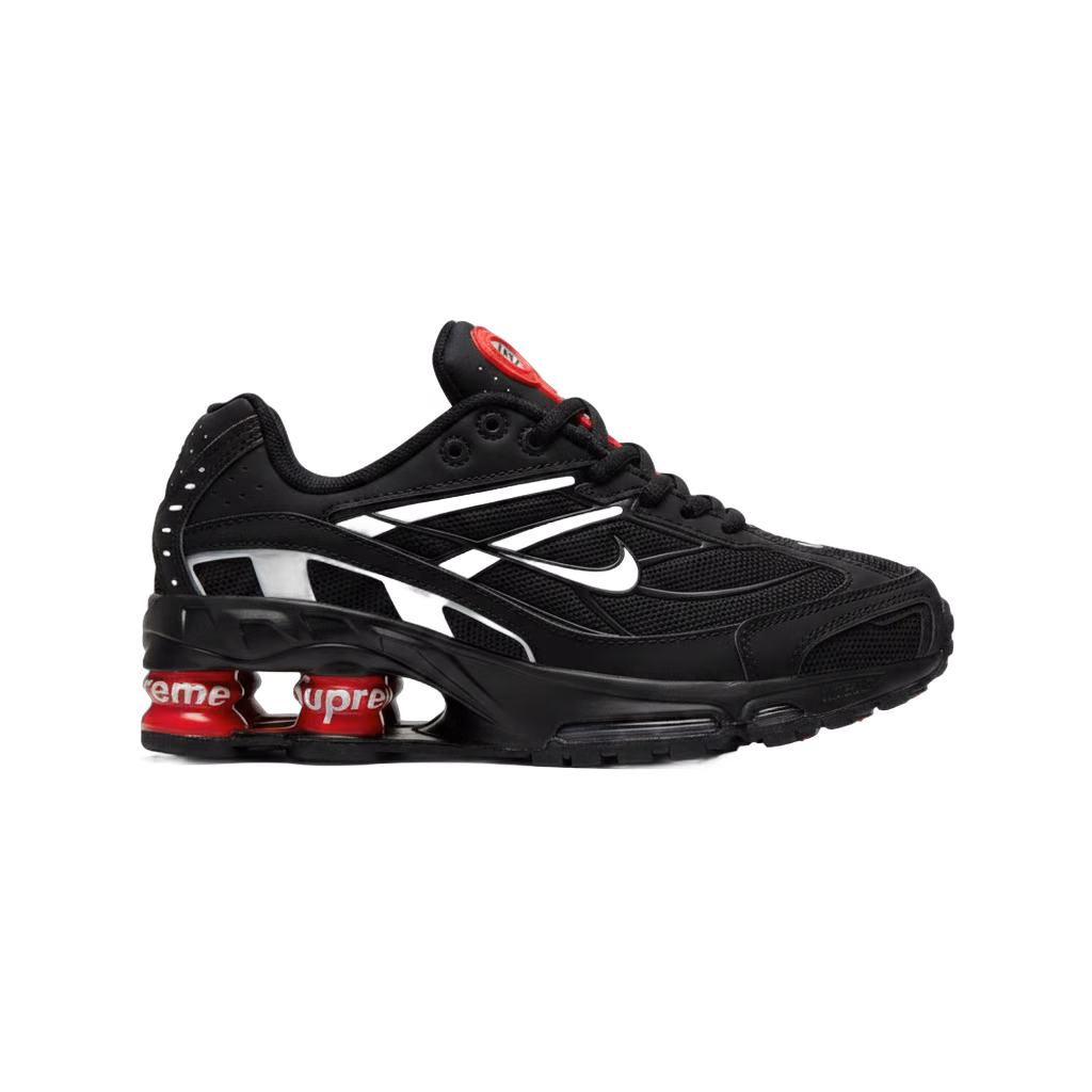 Nike Shox x Supreme negra roja 