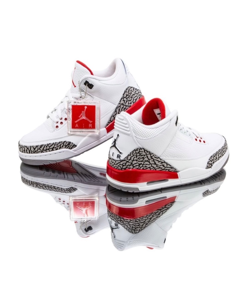 Nike Jordan 3 blanco/Rojo